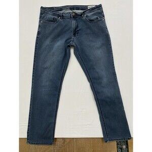 Buffalo David Bitton Axel Slim Stretch Jeans 36x30 Blue Denim Casual Streetwear